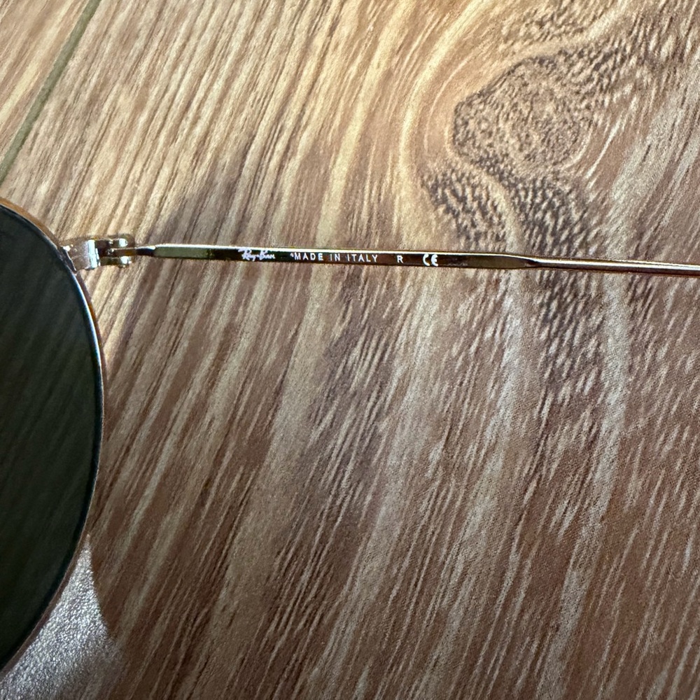 Ray-Ban Icons 50mm Round Metal Sunglasses - Picture 6 of 7
